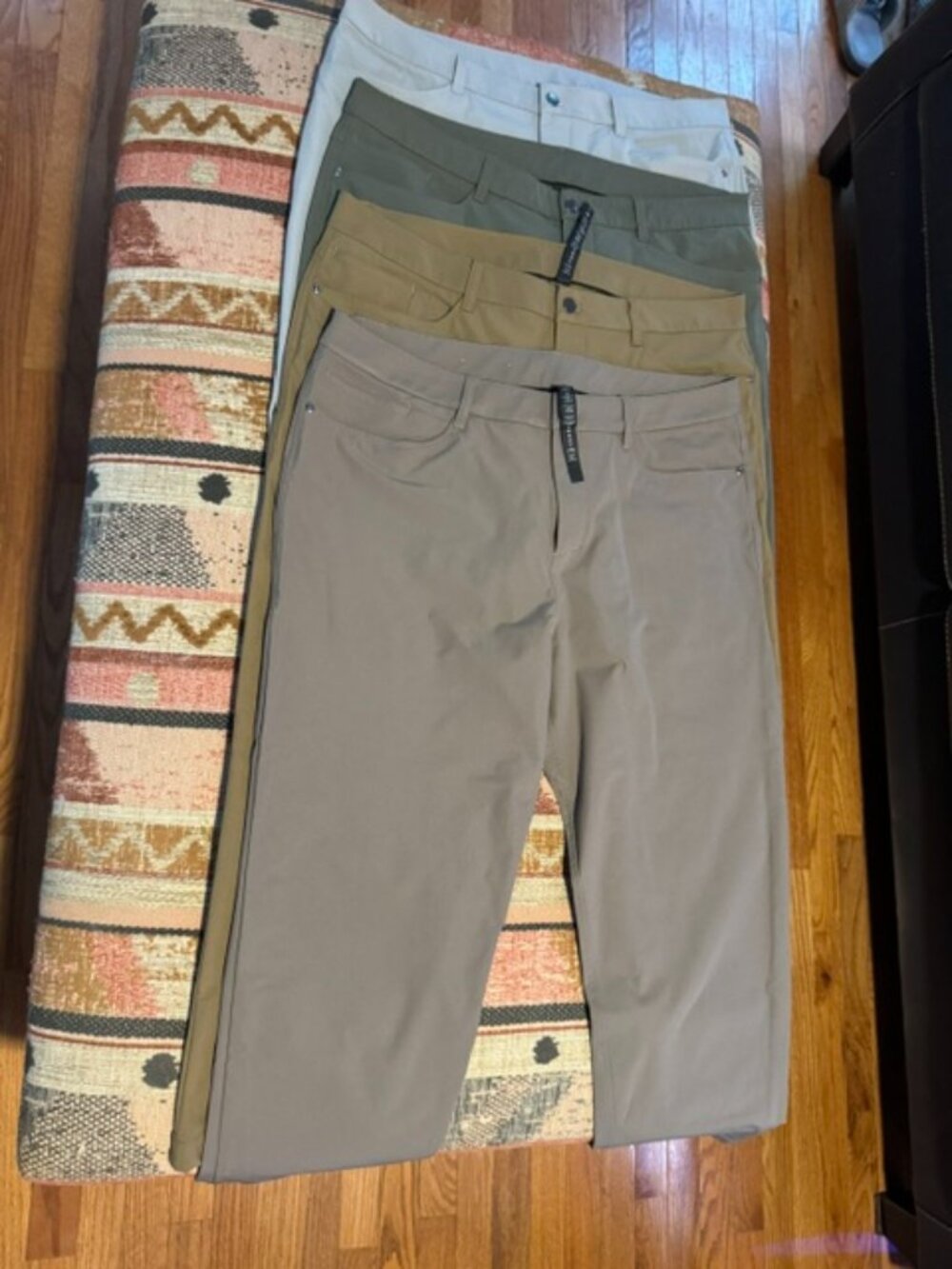 Mens Lululemon Pants ABC Classic 38x28 4 Pairs